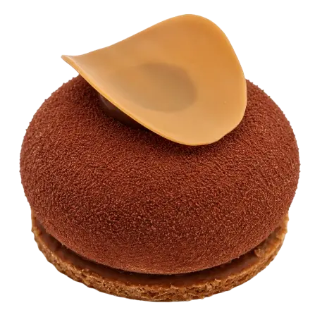 Caramel chocolat individuel, Desserts par Julien Herman